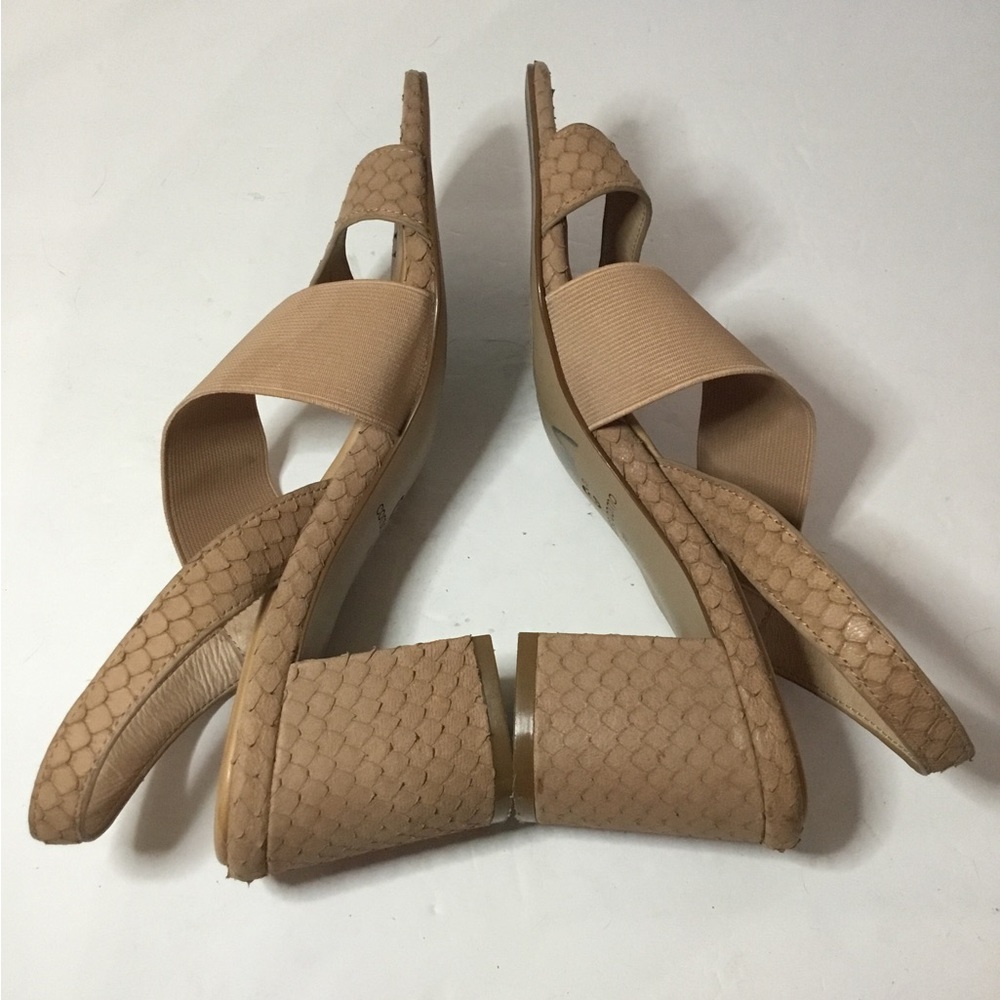 Corso Como Women’s Hally2 Heeled Sandal in Latte Snake Size 8 - Picture 4 of 7